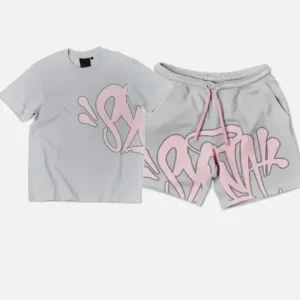 Synaworld Syna Logo Twinset Grey/Pink