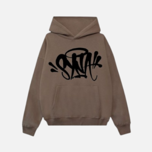 Brown Syna World Syna Logo Hoodie