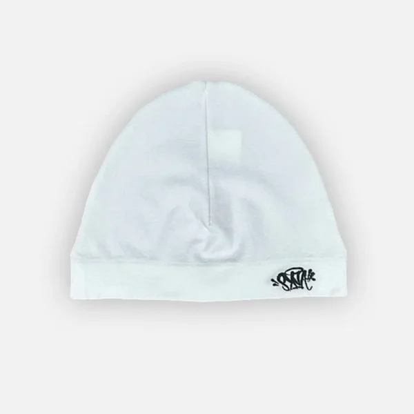 White Syna World Logo Skull Hat