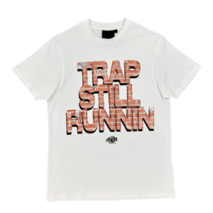 White Syna World Trap Still Runnin T-Shirt